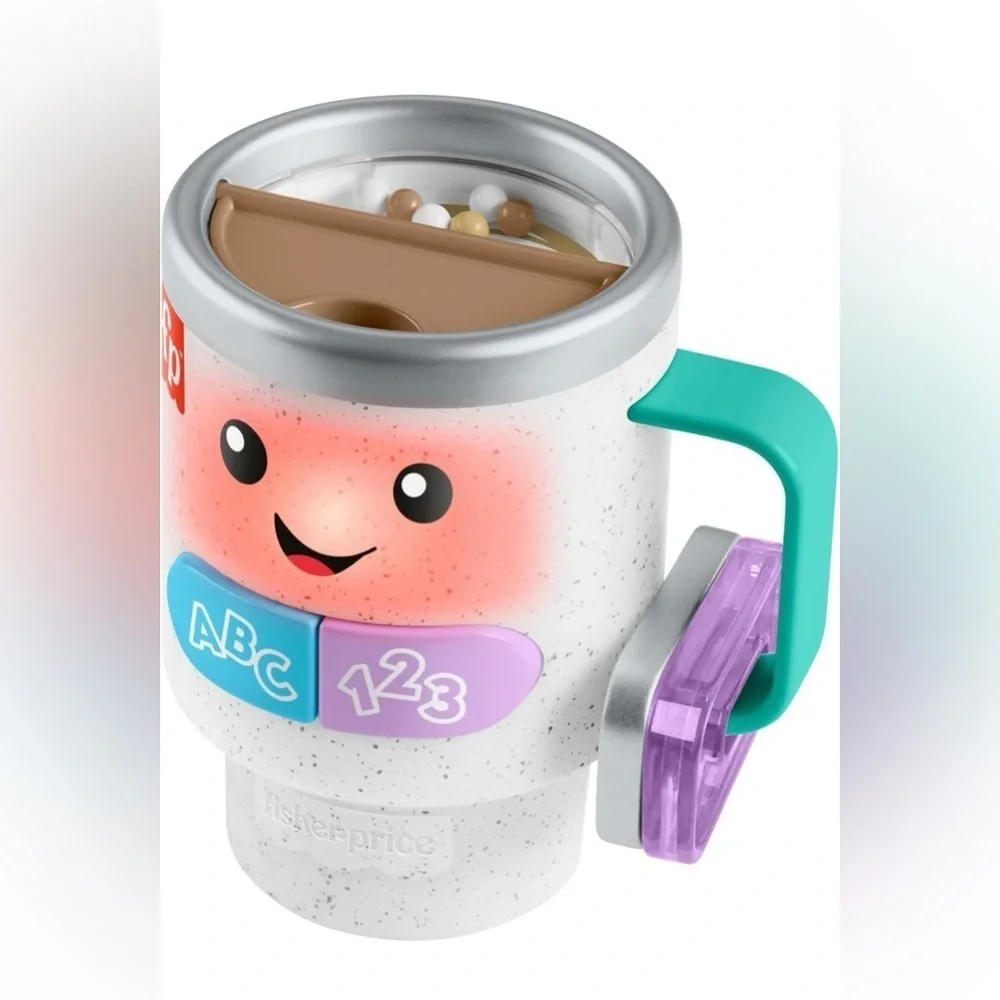 Fisher-Price Wake Up & Learn Coffee Mug with Lights & Music